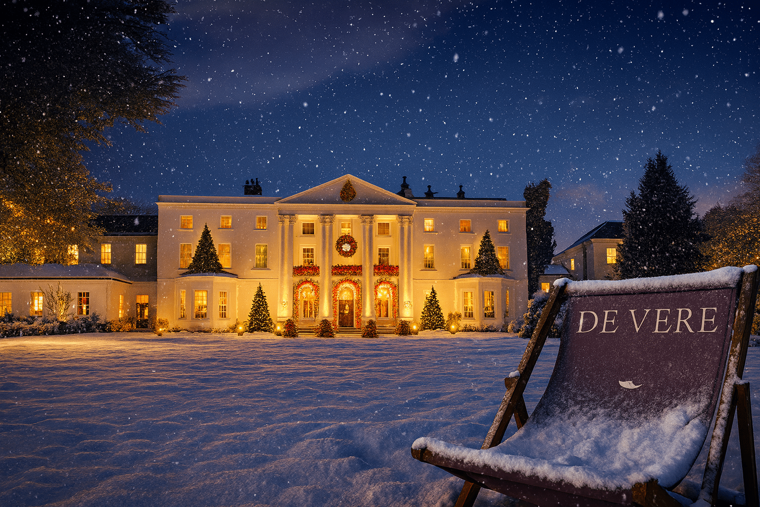 soul network christmas mansion party reading