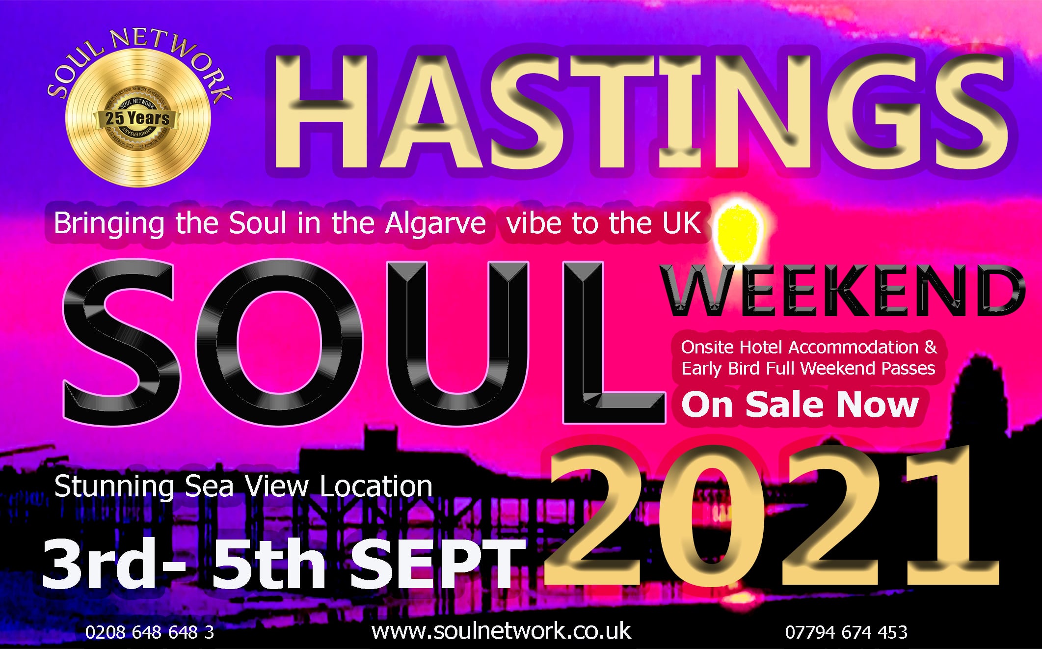 HASTINGS flyer 1 Soul Network Soul Weekender 2020 - Soul Network
