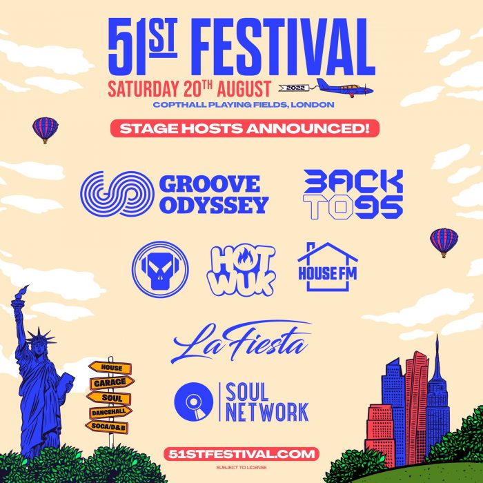51st State festival Soul network flyer