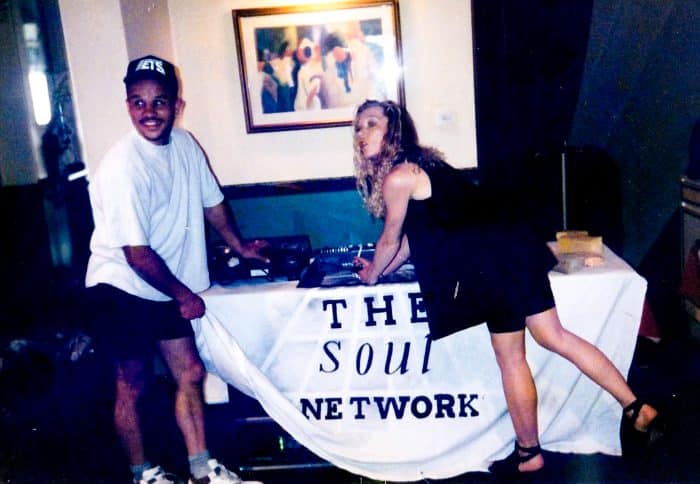Dj Vivy B & Mikee Holmes The beginning of Soul Network 1994