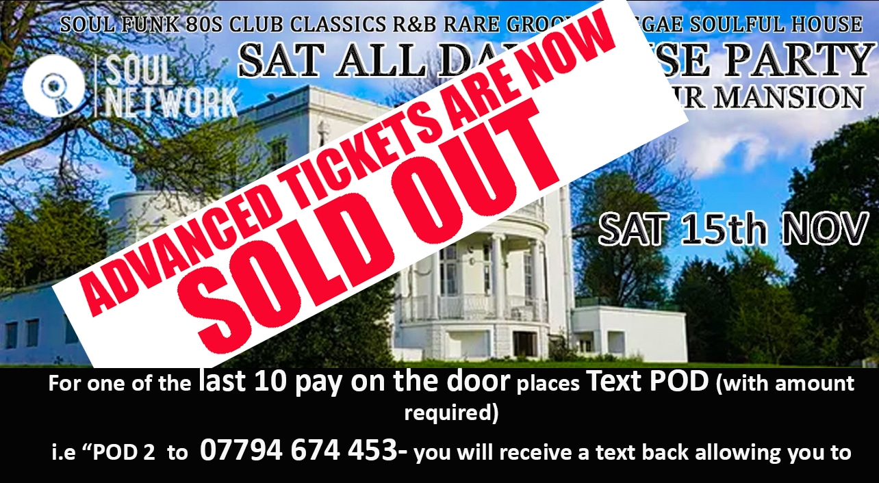 SOLD OUT DAY PARTY NOVEMBER