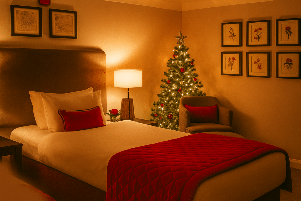 Single room soul network christmas mansion party